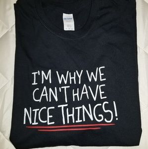 NWOT "Nice Things" tagless Tshirt
